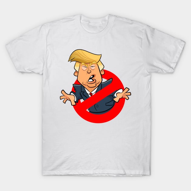 Trump Busters T-Shirt by binarygod